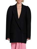 Blinky Tailored Cocoon Double-Breasted Jacket