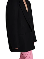 Blinky Tailored Cocoon Double-Breasted Jacket