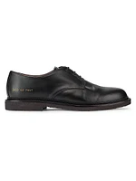Officers Leather Derbys