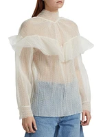 Double Layered Tulle Top