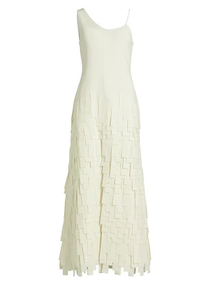 Rectangle Imitation Maxi Dress