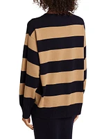 Faretra Stripe Wool-Cashmere Sweater