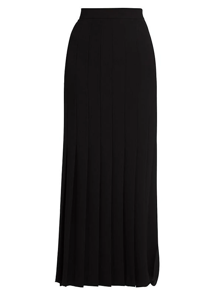 Vetrino Pleated Maxi Skirt