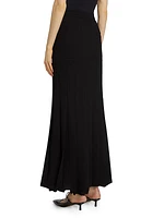 Vetrino Pleated Maxi Skirt