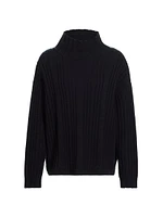 Vitalba Wool-Cashmere Turtleneck Sweater