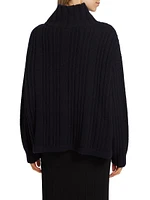 Vitalba Wool-Cashmere Turtleneck Sweater