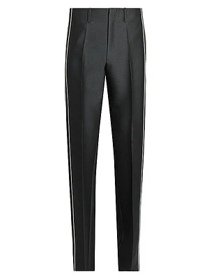 Working Band Wool-Blend Suit Pants