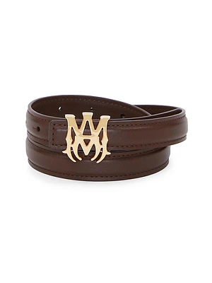 MA Logo Buckle Belt