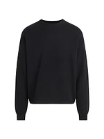 Cotton-Cashmere Crewneck Sweater