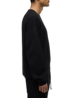 Cotton-Cashmere Crewneck Sweater