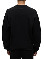 Cotton-Cashmere Crewneck Sweater