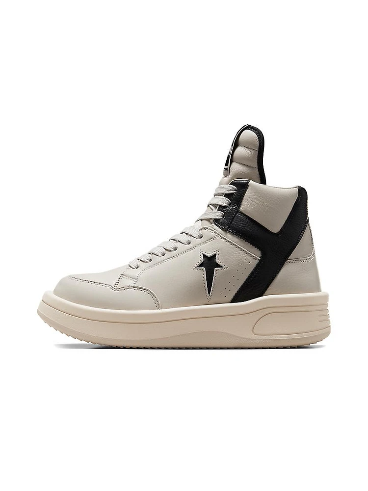 Converse x Rick Owens DRKSHDW TURBODRK Mid-Top Sneakers