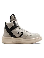 Converse x Rick Owens DRKSHDW TURBODRK Mid-Top Sneakers