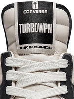 Converse x Rick Owens DRKSHDW TURBODRK Mid-Top Sneakers