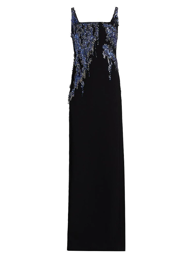 Debano Embellished Slip Gown