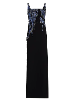 Debano Embellished Slip Gown