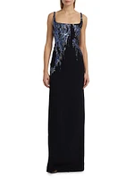 Debano Embellished Slip Gown