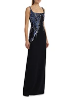 Debano Embellished Slip Gown