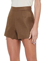 Ashton Linen-Blend Shorts