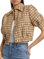 Cove Tweed Crop Jacket