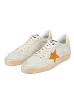 Ball Star Leather & Suede Sneakers