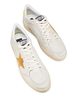 Ball Star Leather & Suede Sneakers