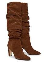 Calassohi Suede Slouchy Knee-High Boots