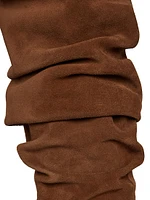 Calassohi Suede Slouchy Knee-High Boots