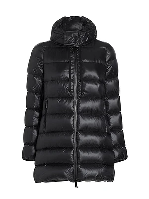 Suyen Long A-line Down Jacket