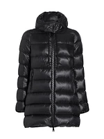 Suyen Long A-line Down Jacket