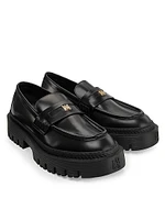 Jumbo Leather Loafers