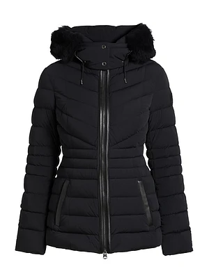 Patsy Agile 360 Down Jacket With Removable Shearling Hood