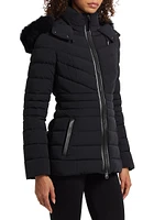 Patsy Agile 360 Down Jacket With Removable Shearling Hood