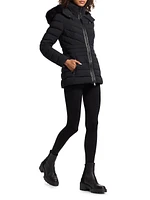 Patsy Agile 360 Down Jacket With Removable Shearling Hood