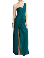 Verdianna One-Shoulder Gown