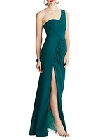 Verdianna One-Shoulder Gown