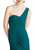 Verdianna One-Shoulder Gown