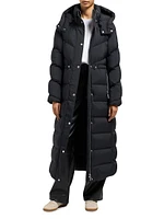 Belle Cote Long Down Puffer Coat