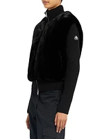 Dua Bunny Faux Fur Zip Sweater