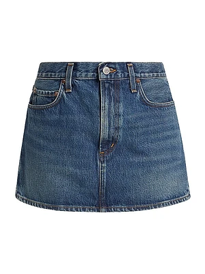 Alek Denim Miniskirt