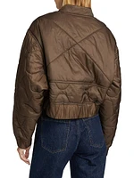 Agolde x Shoreditch Ski Club Iona Quilted Jacket