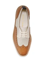 OriginalGrand Leather Platform Oxfords