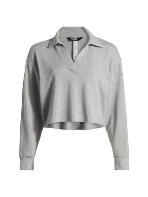 Joan Fleece Polo Sweatshirt