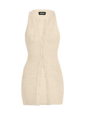 Tilli Knit Crochet Vest Top