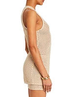 Tilli Knit Crochet Vest Top