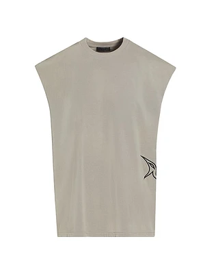 Terry Graphic Muscle T-Shirt