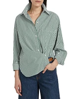 New Earl Striped Button-Up Shirt