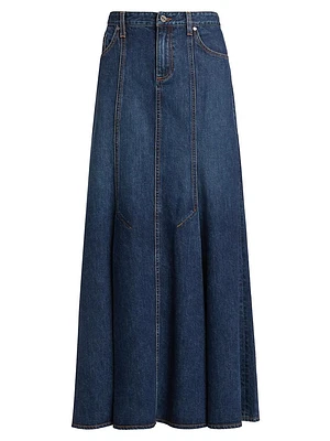 Harley Denim Maxi Skirt