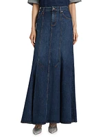 Harley Denim Maxi Skirt