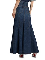 Harley Denim Maxi Skirt